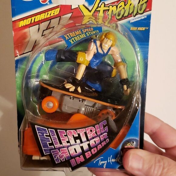 NIP Vtg 1999 Hot Wheels Skateboarders Motarized XV Extreme Tony Hawk "Side Kick" - Picture 3 of 6